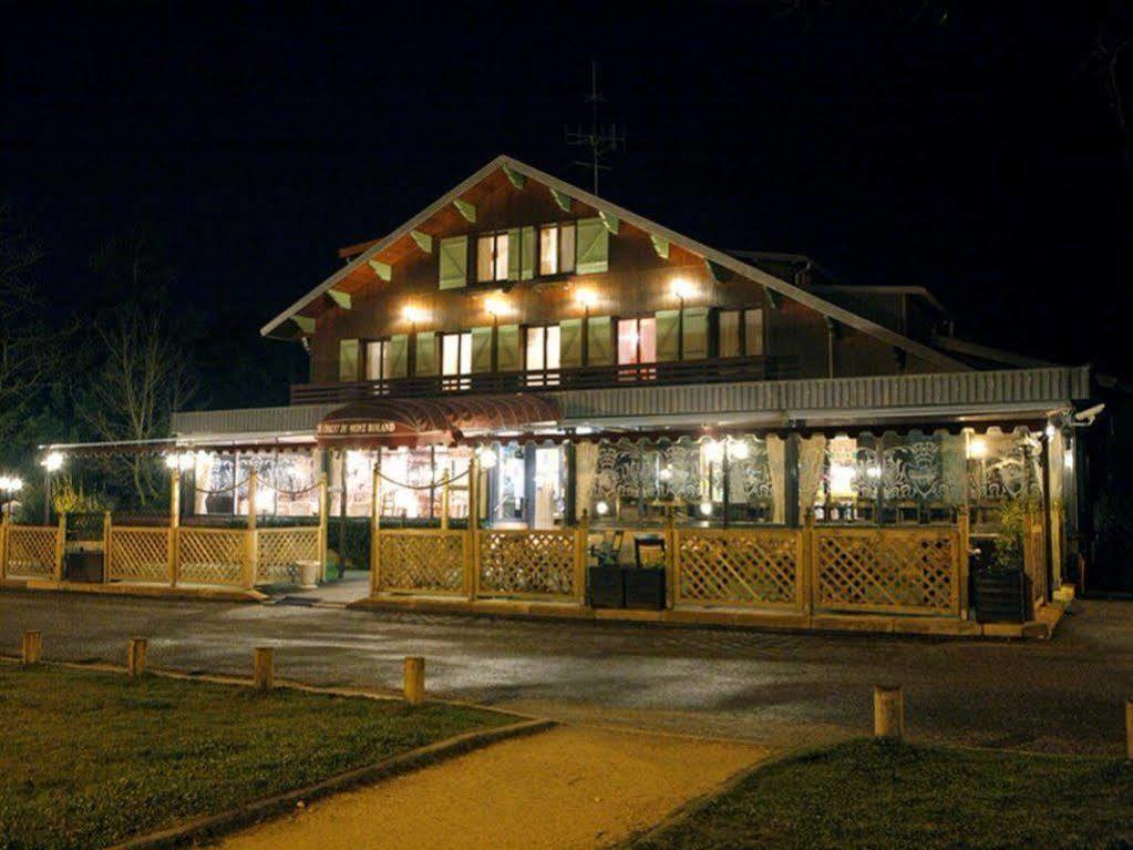 Logis Hotel Restaurant Le Chalet Du Mont Roland Sampans Esterno foto